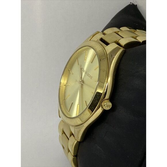 Michael Kors Runway MK3179 Womens Stainless Steel Analog Dial Quartz Watch VK744 - Picture 4 of 12